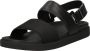 Calvin Klein Zwarte platte sandaal voor mannen Black Heren - Thumbnail 3