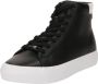 Calvin Klein Zwarte Leren Sneakers met Ingelegd Logo Black Dames - Thumbnail 2