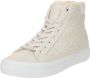 Calvin Klein Witte HighTop Platform Sneakers - Thumbnail 1