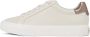 Calvin Klein Beige Leren Sneaker Casual Stijl - Thumbnail 2