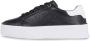 Calvin Klein Premium Leren Veterschoenen met Flatform Black Dames - Thumbnail 2