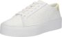 Calvin Klein Witte Monogram Platform Sneakers - Thumbnail 2