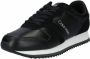 Calvin Klein Low Top Lace Up Lth HM0HM00287 BAX Mannen Zwart Sneakers - Thumbnail 3