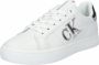Calvin Klein Sneakers Cupsole Laceup Sneaker Logo M in wit - Thumbnail 4