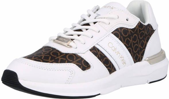 Calvin Klein Sneakers Flexrunner Mixed Mono Mix in bruin
