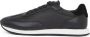 CK Calvin Klein Leren sneakers met labeldetail - Thumbnail 1