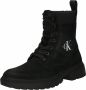 Calvin Klein Zwarte LaceUp Combat Boots - Thumbnail 2