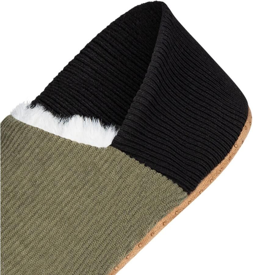 Ca o pantoffels unisex corduroy warm comfortabel antislip zachte voering 1-pack comfortabel stevige grip woonkamer thuis dagelijks gebruik slip-on - Foto 2