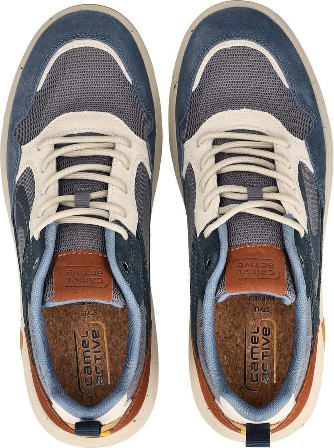 CAMEL ACTIVE Sneakers laag beige blauw smoky blue bruin - Foto 2