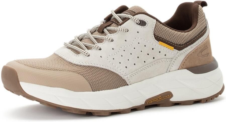 Camel Aktive camel active Sneakers van nubuckleer en textiel Maat menswear-44 Beige - Foto 2