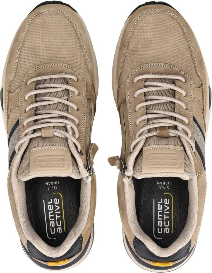 CAMEL ACTIVE Sneakers laag beige taupe zwart - Foto 2