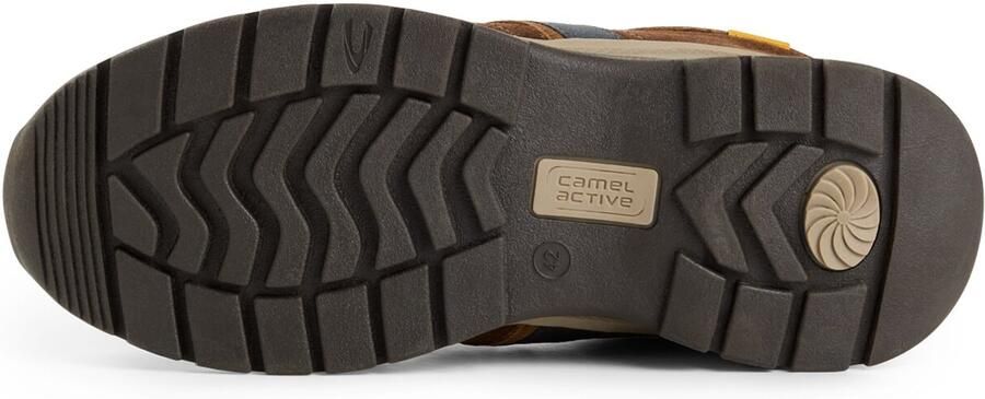 CAMEL ACTIVE Sneakers laag bruin lichtbruin petrol - Foto 4