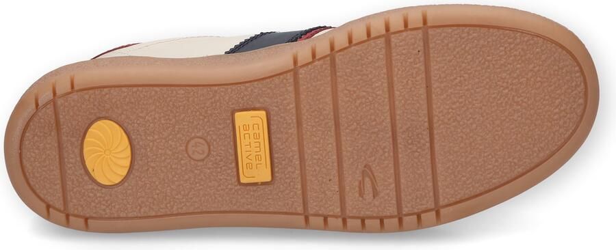 Camel active Sneakers veterschoen retro sneaker vrijetijdsschoen met logo-opdruk - Foto 9