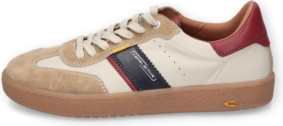 Camel active Sneakers veterschoen retro sneaker vrijetijdsschoen met logo-opdruk - Foto 7