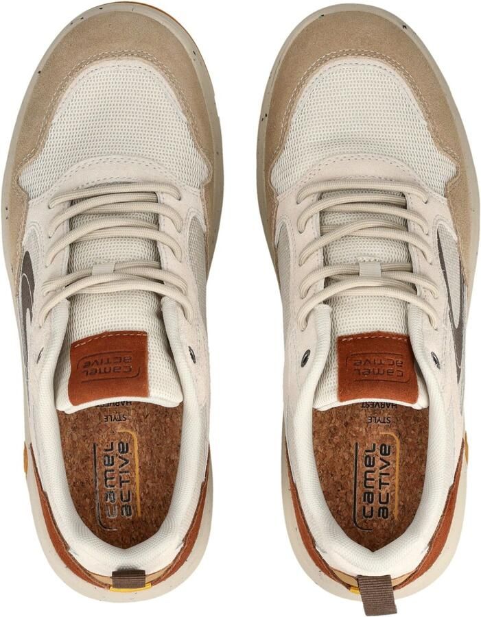 CAMEL ACTIVE Sneakers laag crème sand bordeaux - Foto 2