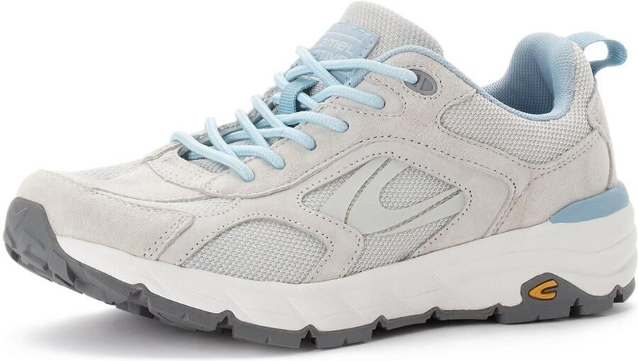 Camel Active Sneakers van nubuckleer Maat womenswear-38 Lichtblauw