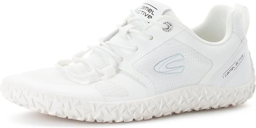 Camel Active Lichte sneaker met een gripvaste zool Maat womenswear-38 Wit