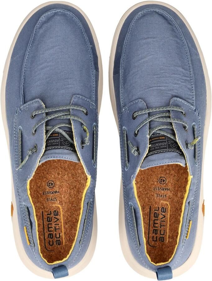 CAMEL ACTIVE Sportieve veterschoen blauw denim - Foto 2