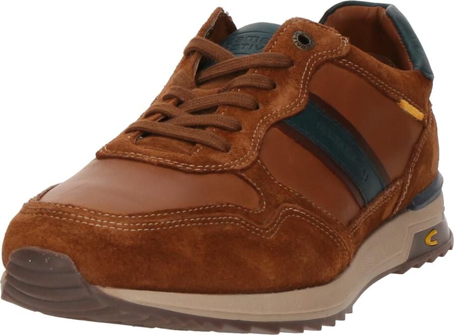 CAMEL ACTIVE Sportieve veterschoen 'OXFORD' marine donkerblauw cognac