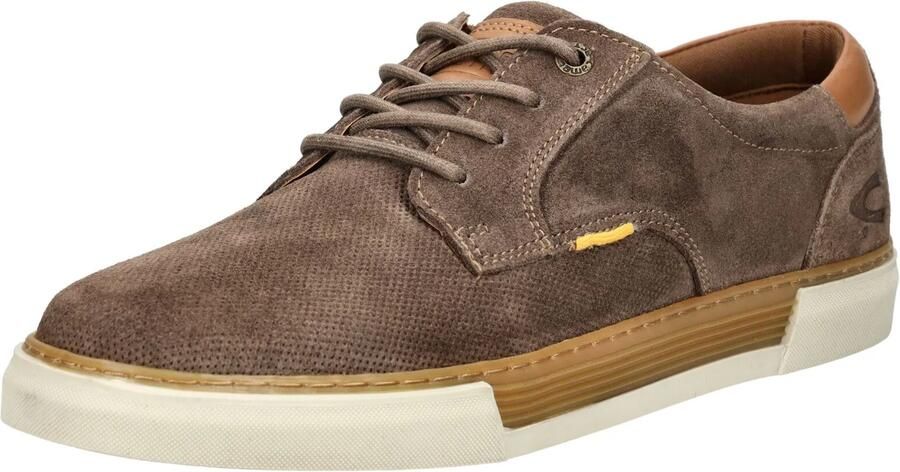 Camel Active Bayland Taupe Sneakers taupe Leer Heren Basics Street wear
