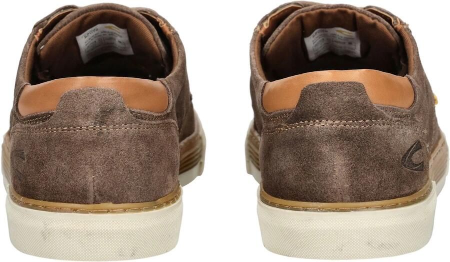 Camel Active Bayland Taupe Sneakers taupe Leer Heren Basics Street wear - Foto 3