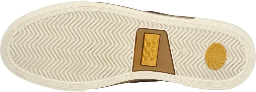 Camel Active Bayland Taupe Sneakers taupe Leer Heren Basics Street wear - Foto 5