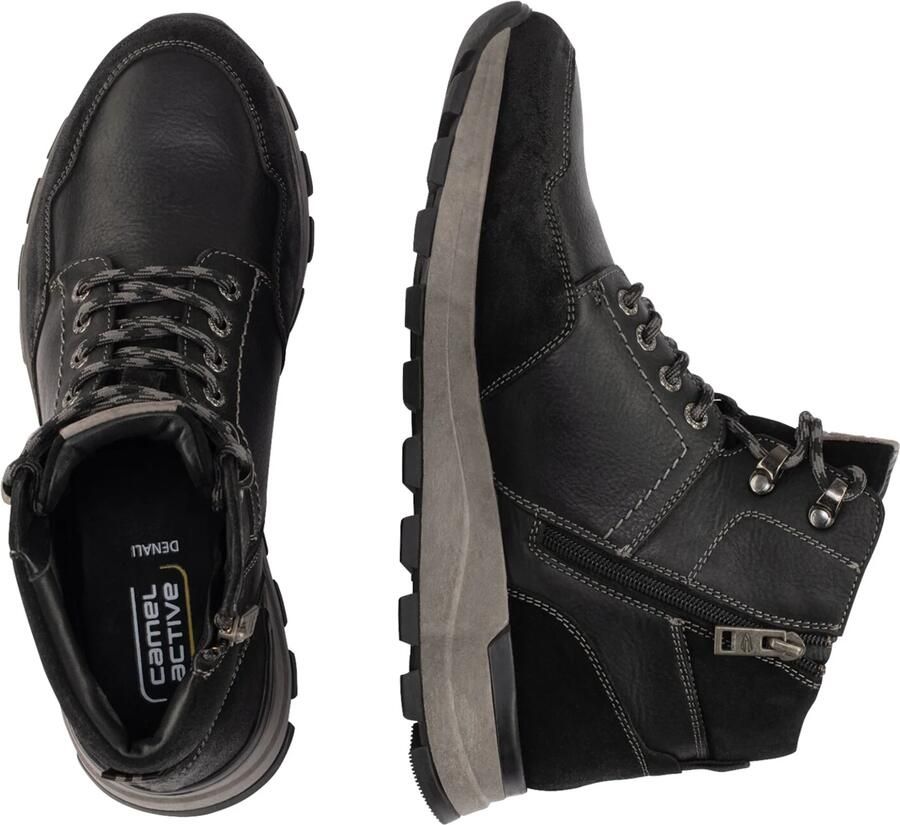 CAMEL ACTIVE Veterboots 'Denali' zwart - Foto 2