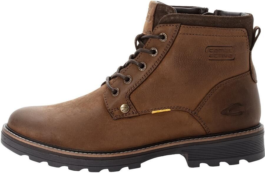 Camel active Veterschoenen Winterboots laarzen met gewatteerde binnenzool