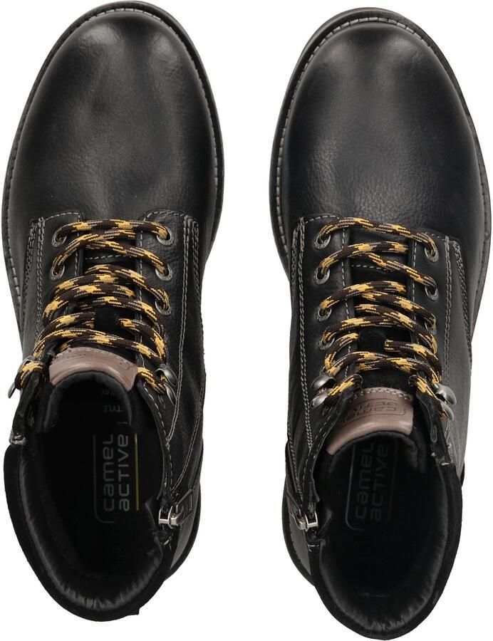 CAMEL ACTIVE Veterboots geel zwart - Foto 4