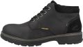 Camel active Winterlaarzen Boots veterenkellaars met warme voering - Zwart
