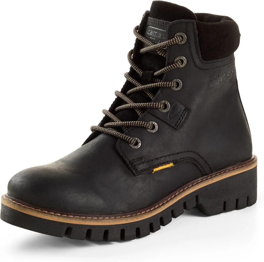CAMEL ACTIVE Veterlaarsjes 'Isa' camel zwart
