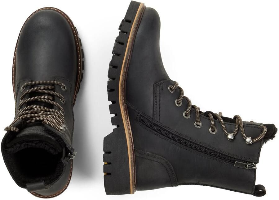 Camel Active Enkelboot van echt leer Maat womenswear-40 Zwart - Foto 4