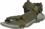 Camel Active Comfort Sandalen voor Heren in Groen - Thumbnail 2