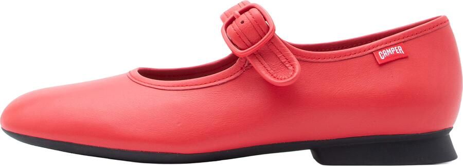CAMPER Ballerina met riempjes 'Casi Myra' watermeloen rood
