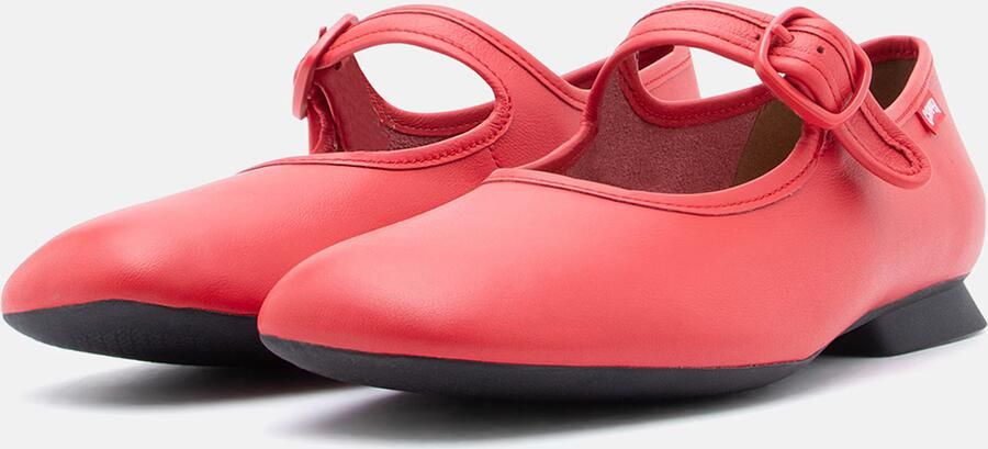 CAMPER Ballerina met riempjes 'Casi Myra' watermeloen rood - Foto 2