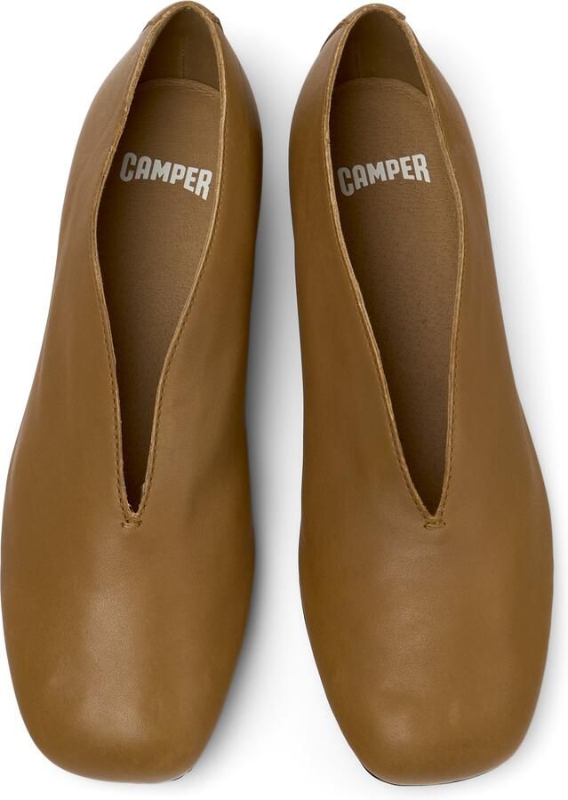 CAMPER Ballerina met riempjes 'Casi Myra' bruin - Foto 3