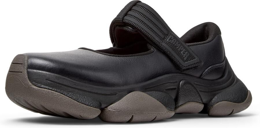 CAMPER Ballerina met riempjes 'Karst 2' zwart