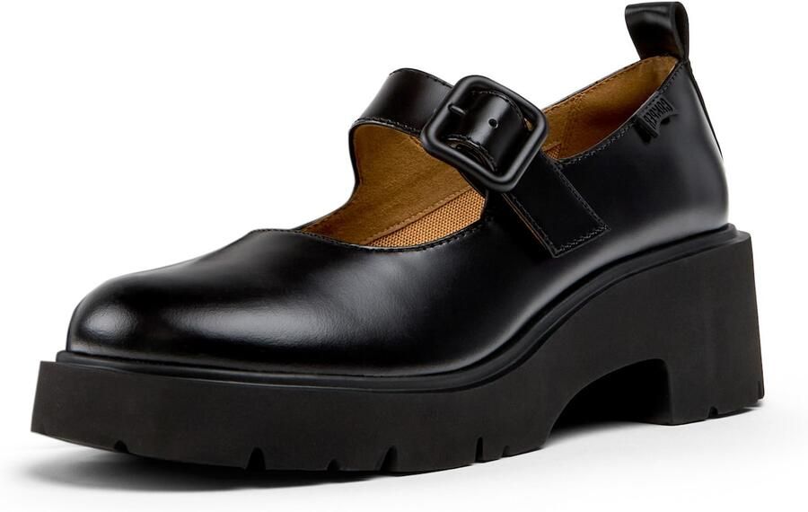 Camper Mila Mary Jane Platform Shoes Wo Black High Heel Shoes - Foto 2