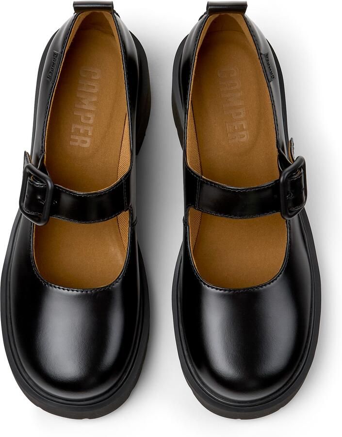 Camper Mila Mary Jane Platform Shoes Wo Black High Heel Shoes - Foto 4