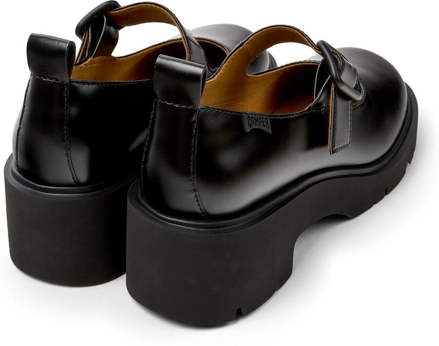 Camper Mila Mary Jane Platform Shoes Wo Black High Heel Shoes - Foto 6