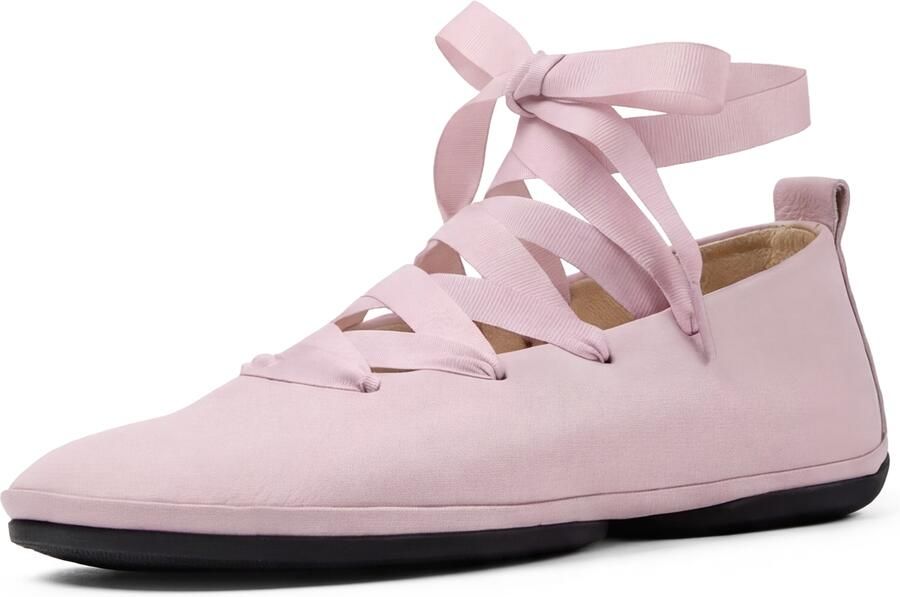 CAMPER Ballerina met riempjes ' Right Nina ' rosa