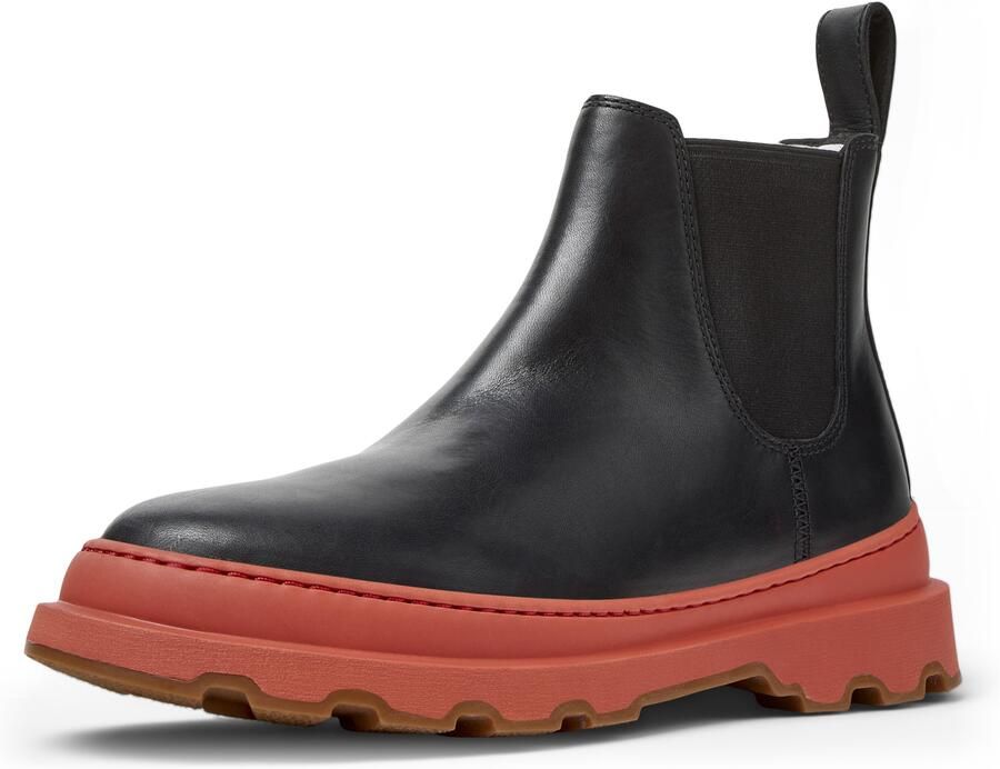 CAMPER Chelsea boots 'Brutus ' roestbruin zwart