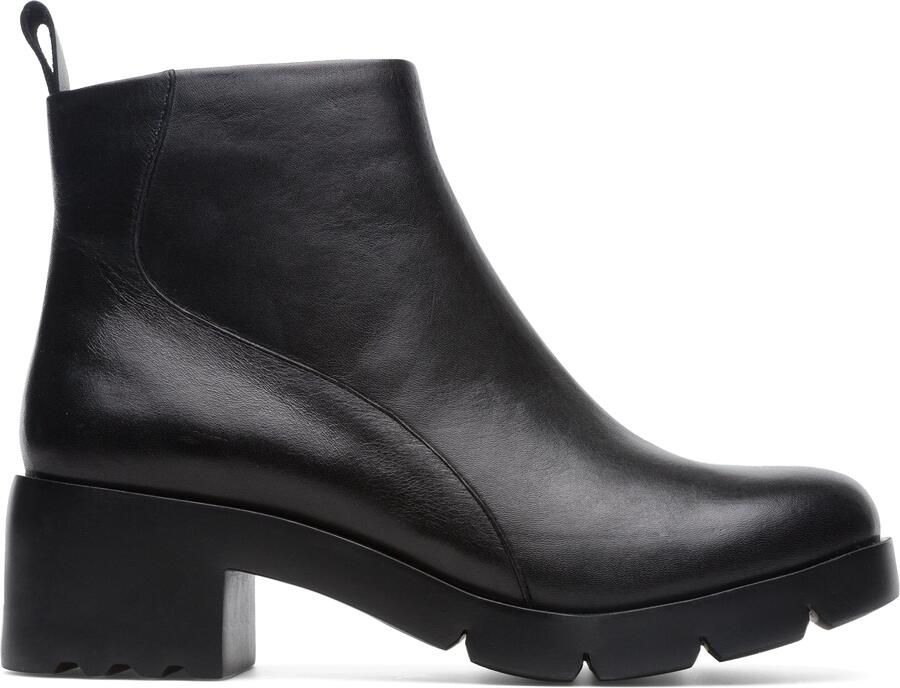 Camper Wanda Rits Enkellaarzen Black Dames