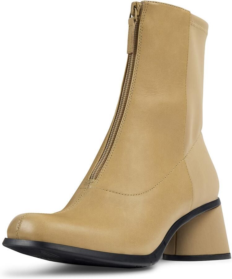 Camper Gedurfde Kiara Enkellaarzen Beige Dames