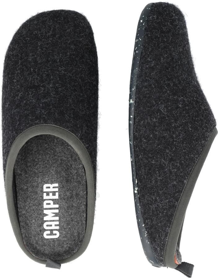 Camper Comfortabele Wollen Pantoffels Gray Heren