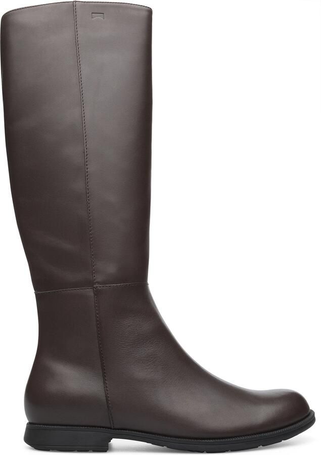 Camper Premium Leren Hoge Laarzen Brown Dames - Foto 8