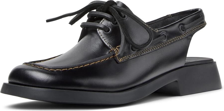 CAMPER Mocassins 'Dana' zwart