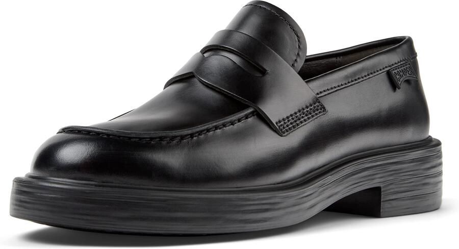 Camper Classic Slip-On Loafers Comfortable and Stylish Shoes Wo Black