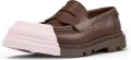 CAMPER Mocassins 'Junction' bruin rosé - Rose/Roze