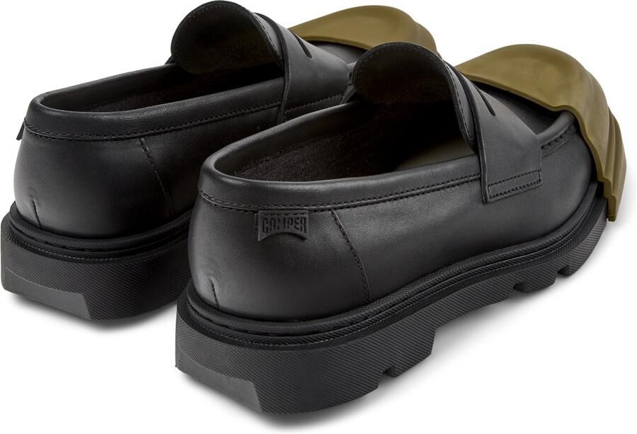 CAMPER Mocassins 'Junction' olijfgroen black denim - Foto 3